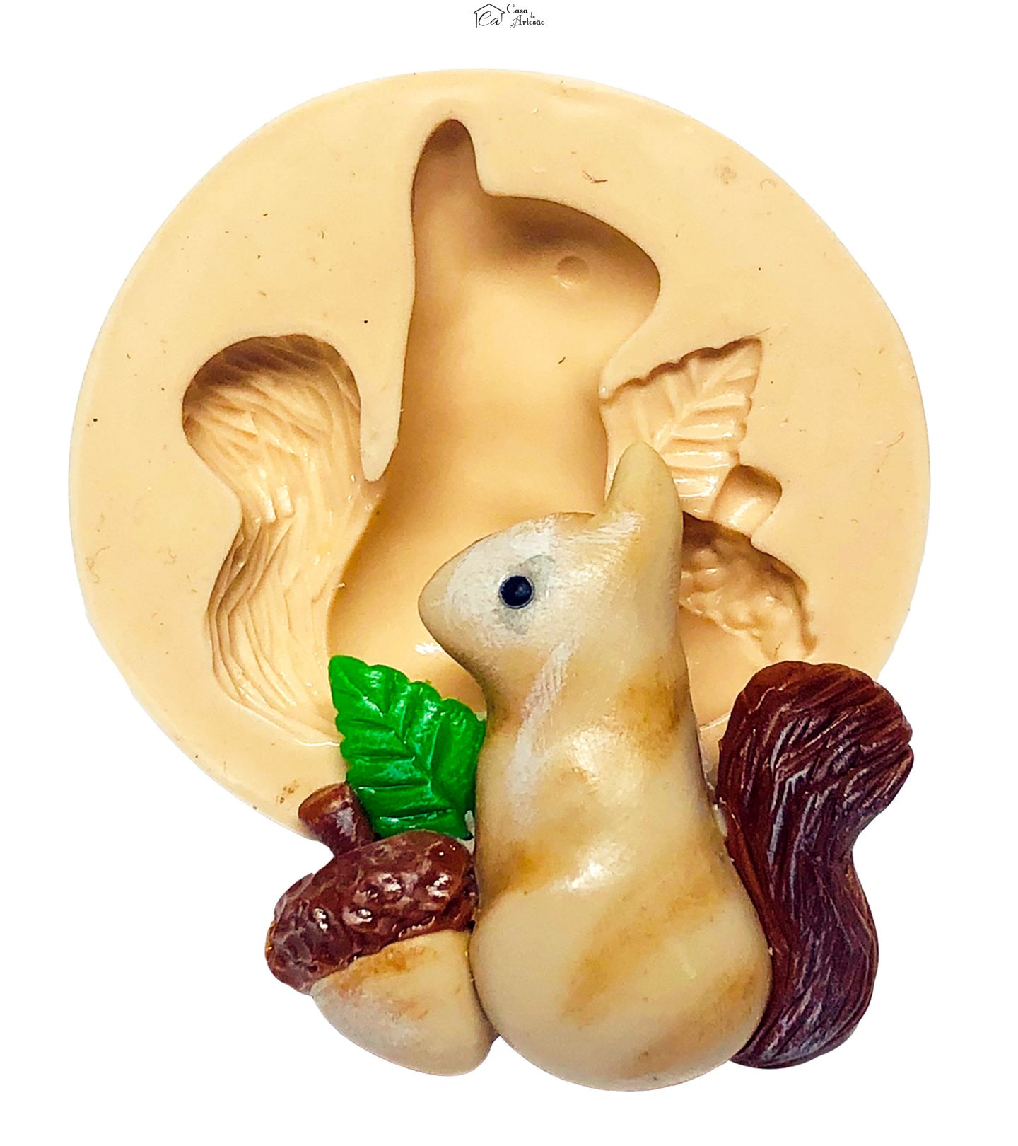 Molde de silicone - Esquilo - Grande - P704