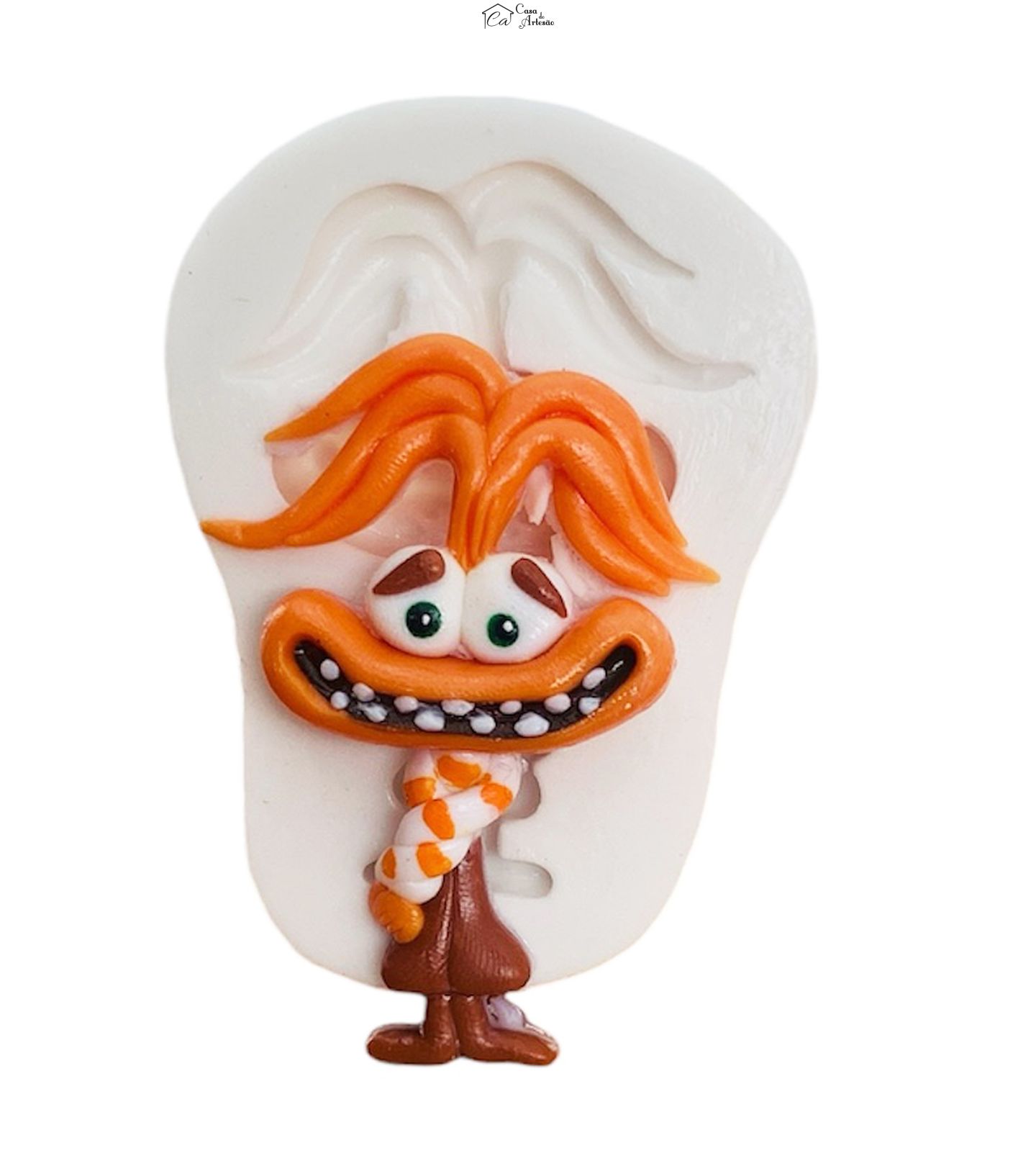 Molde de silicone - Divertida Mente - Ansiedade - Media - P1247