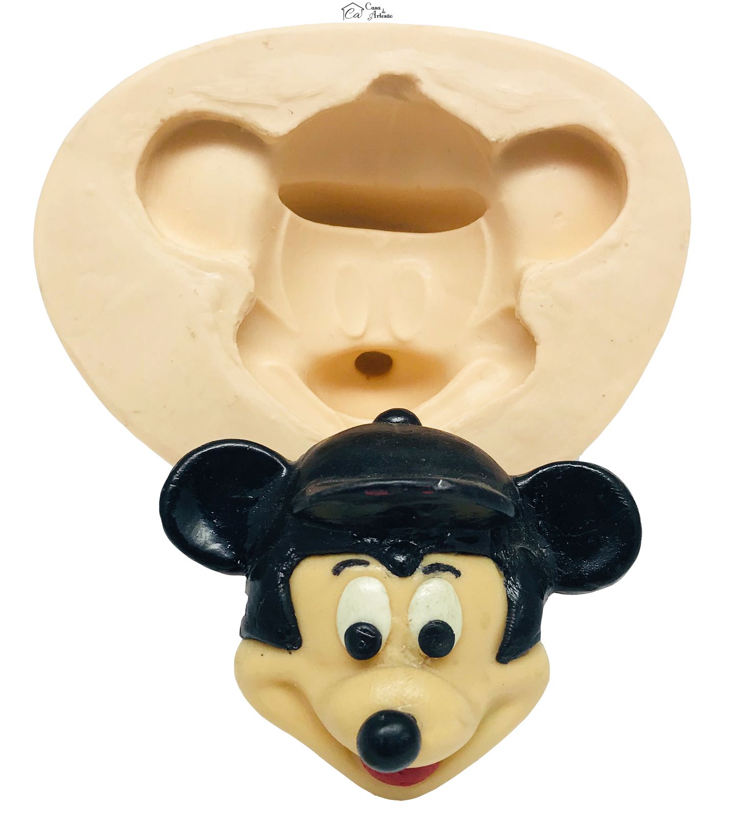 Molde de silicone - Rosto Mickey Grande