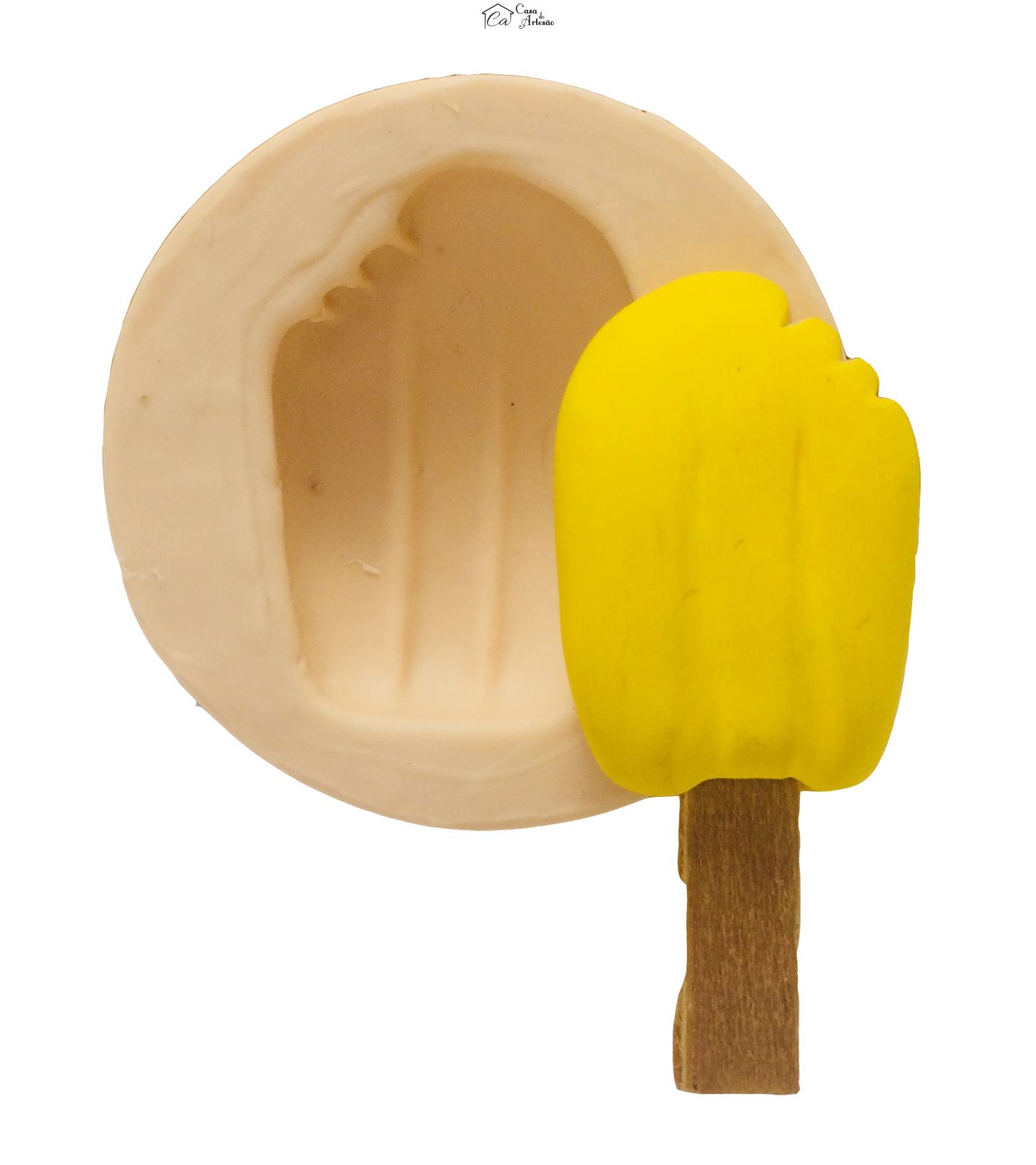 Molde de silicone - Sorvete Mordido