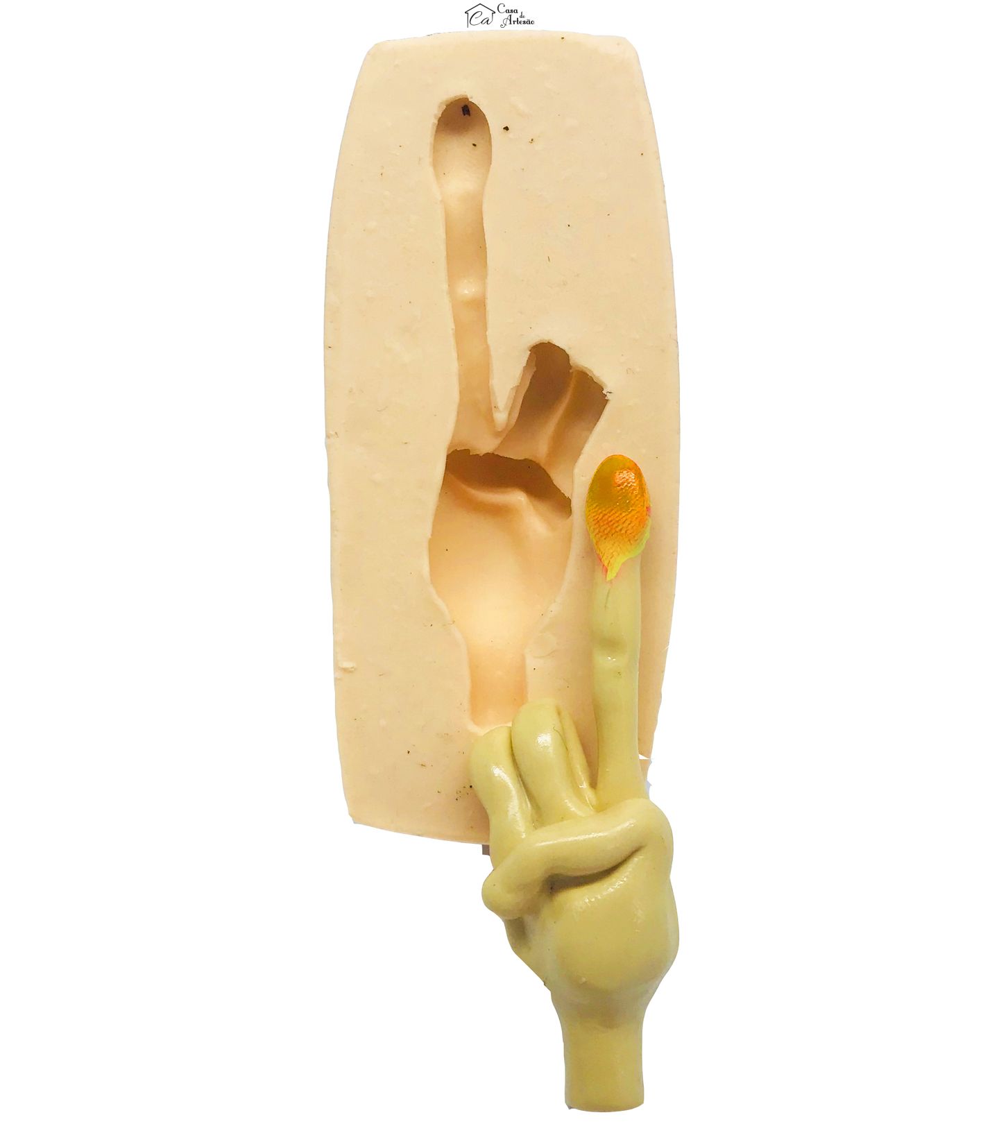 Molde de silicone - E.T. - Mao - Grande - P494