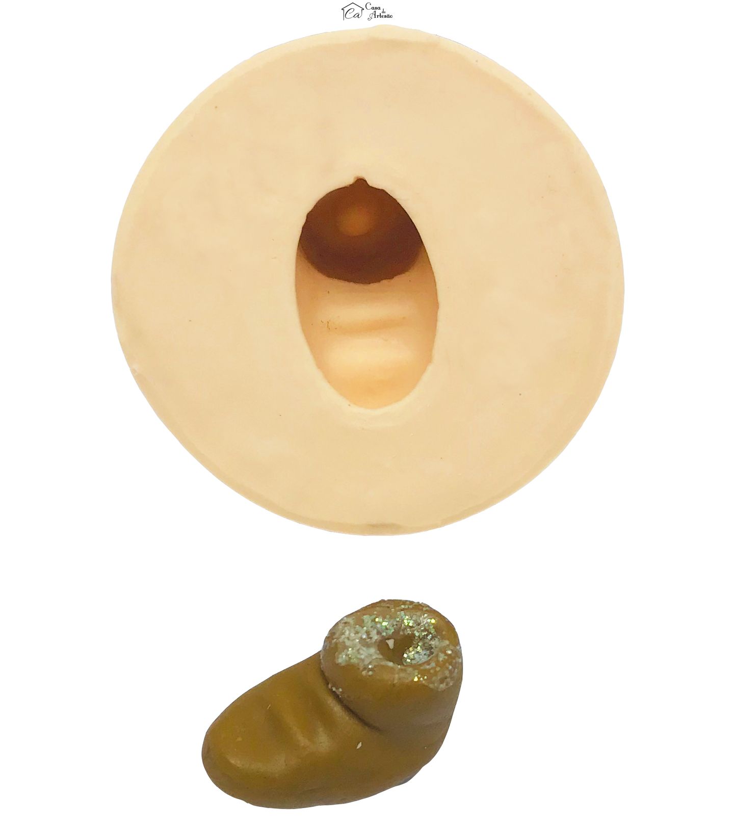 Molde de silicone - Sapato Gnomo