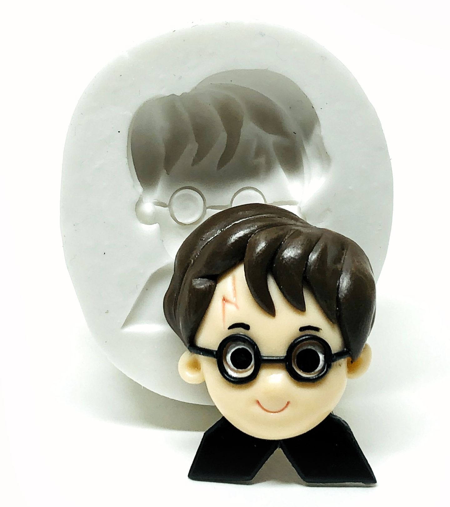 Molde de silicone - Harry Potter - Rosto Harry - P1043