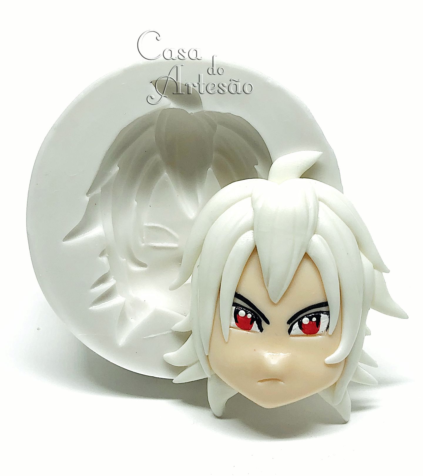 Beyblade - Rosto Shu Kurenai - Grande - P909