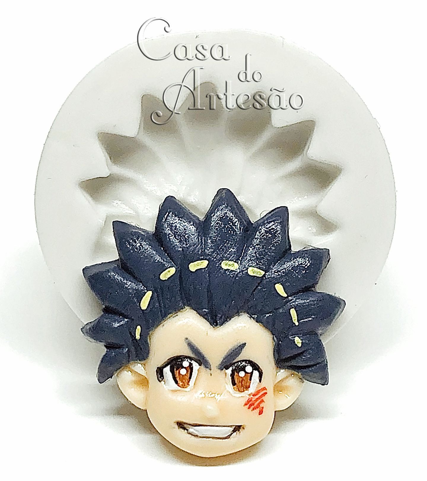 Beyblade - Rosto Valt Aoi - Pequeno - P888