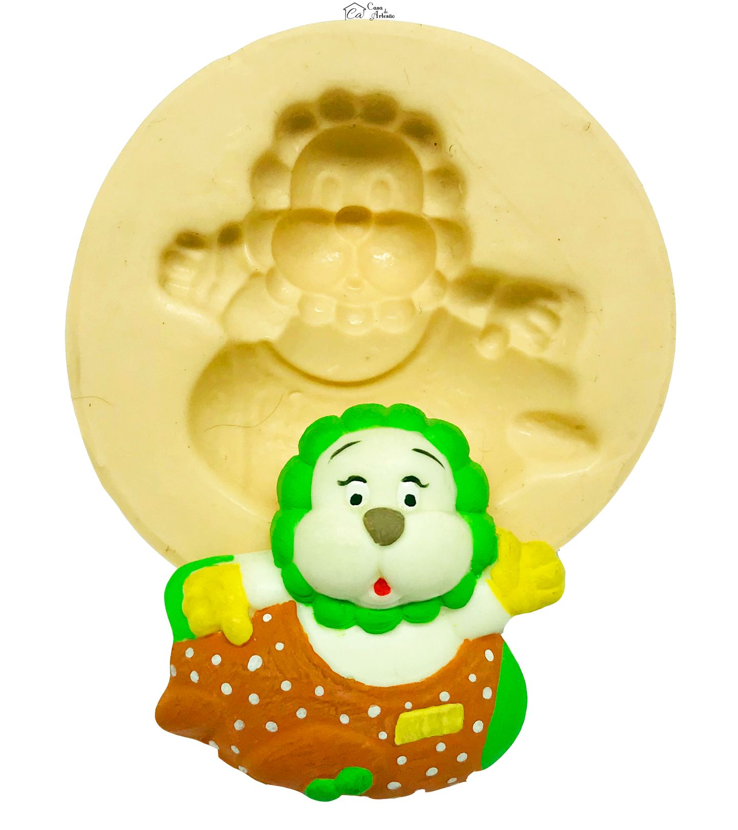 Molde de silicone - Leao no Aviao