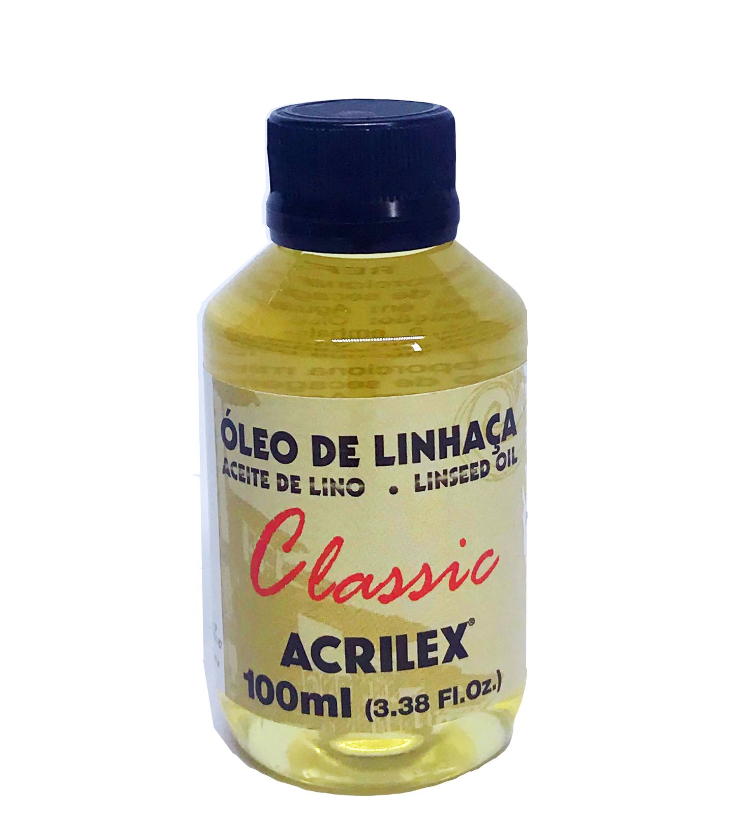 Oleo Linhaça Acrilex - 100 mL - Cod.15610