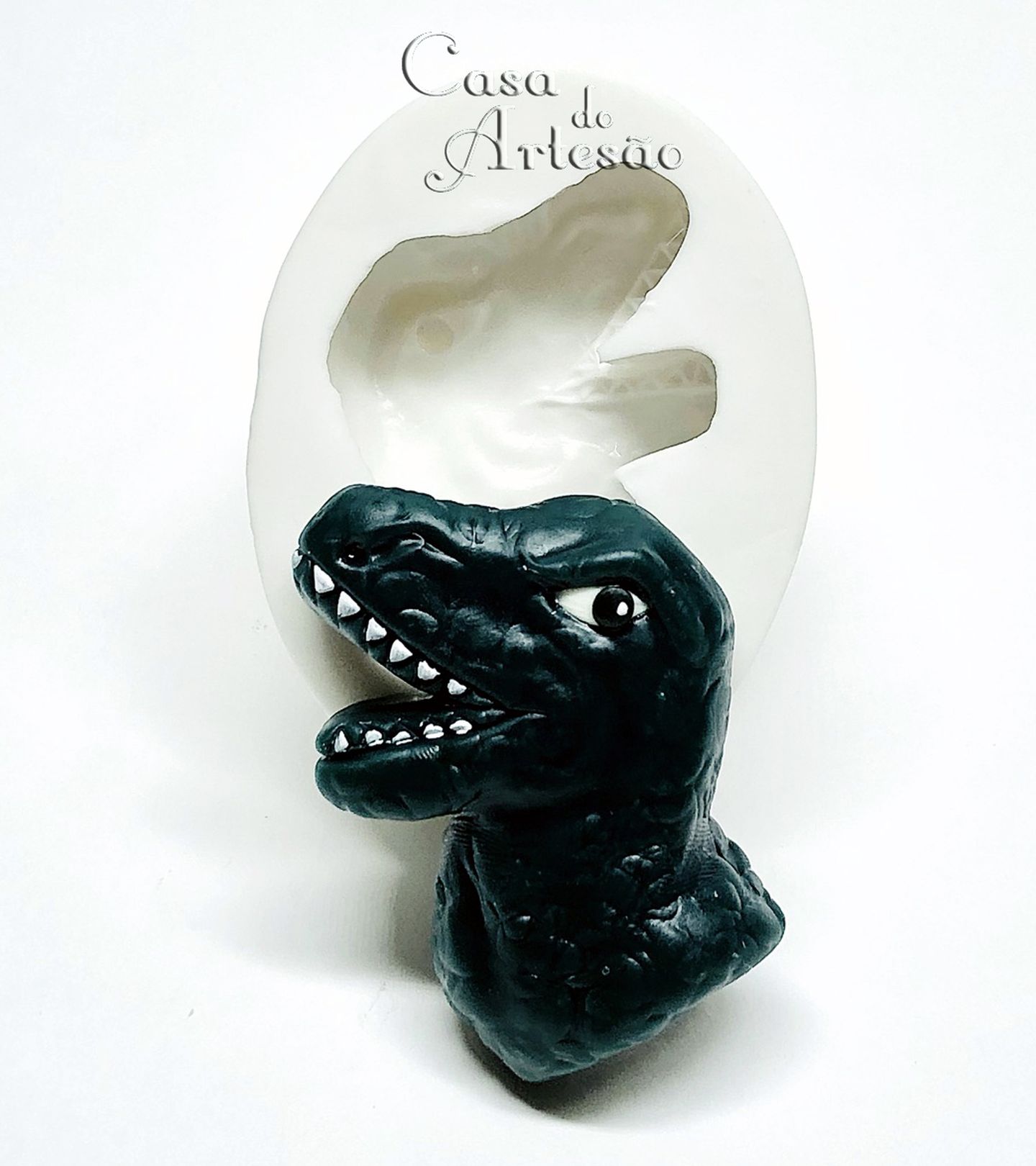 Molde de silicone - Dinossauro - Rosto Grande - P918