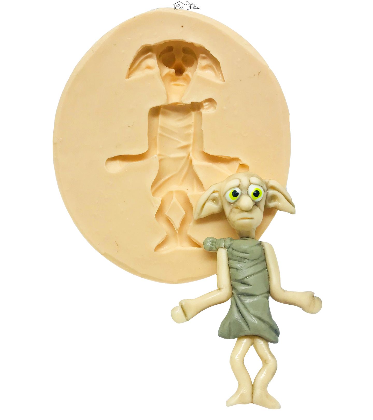 Molde de silicone - Harry Potter - Dobby - Medio - P504