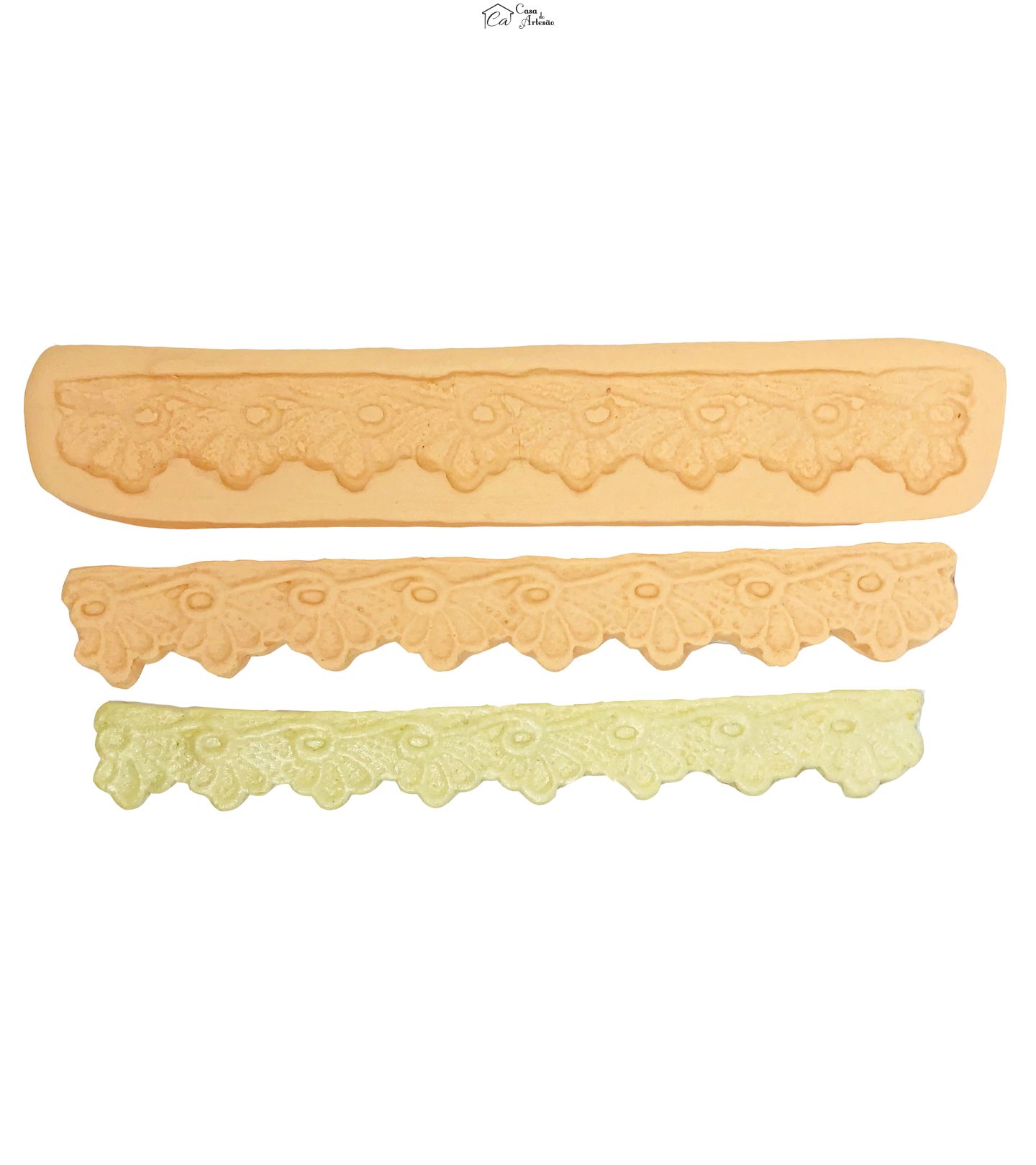 Molde de silicone - Border p/ Bolo - Trevo - P104