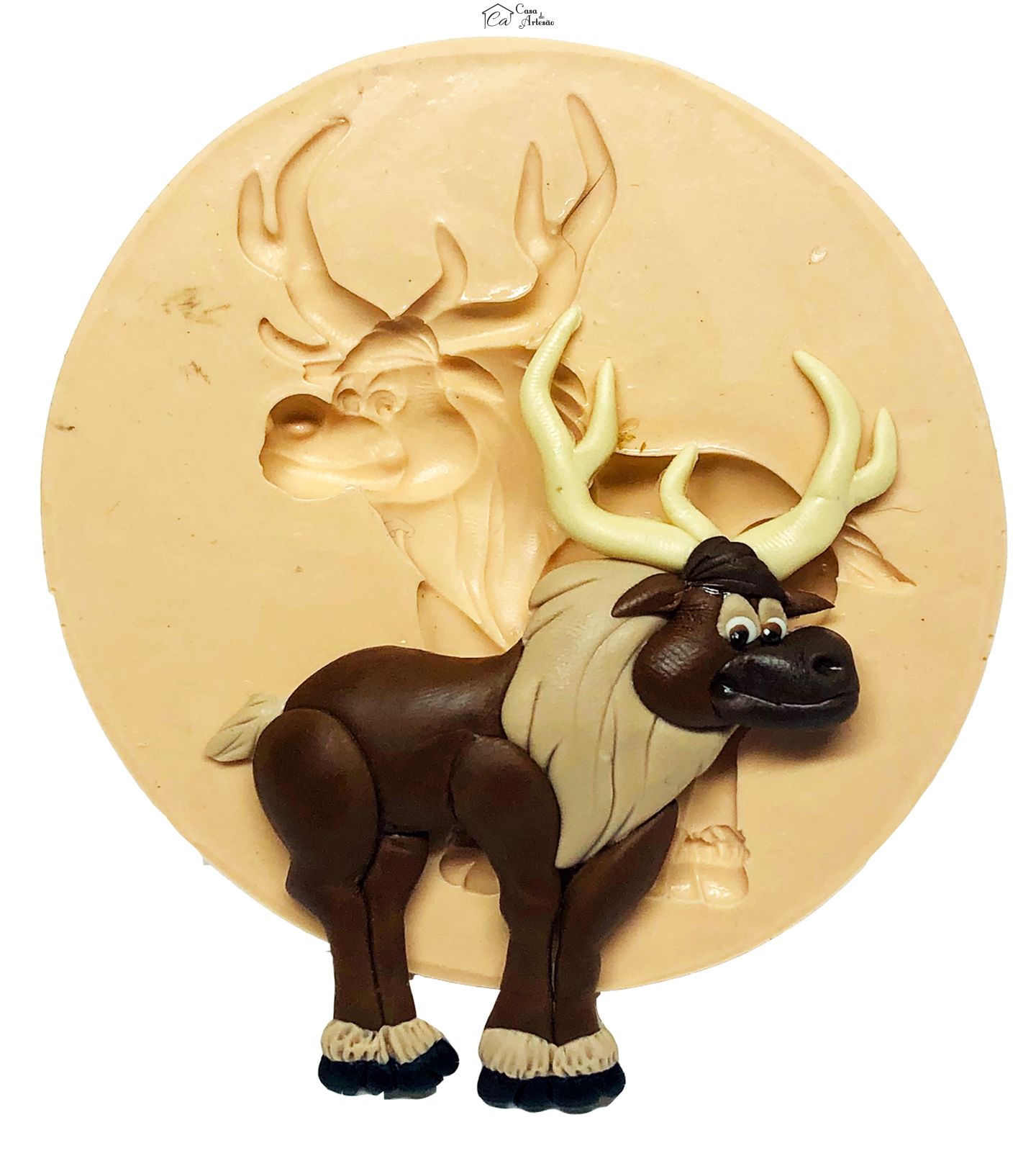 Molde de silicone - Frozen II - Sven - Grande - P726