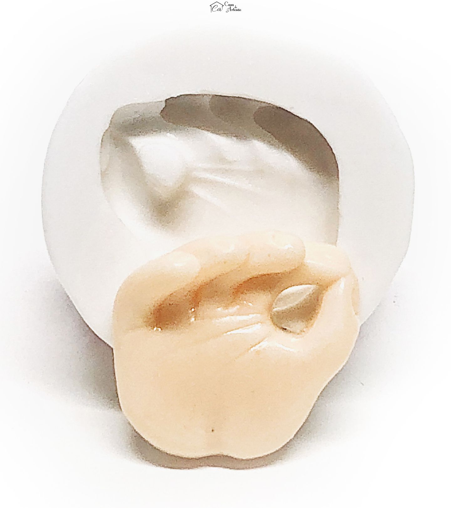 Molde de silicone - Numero Libras - Nº 0 - Pequeno - P1100