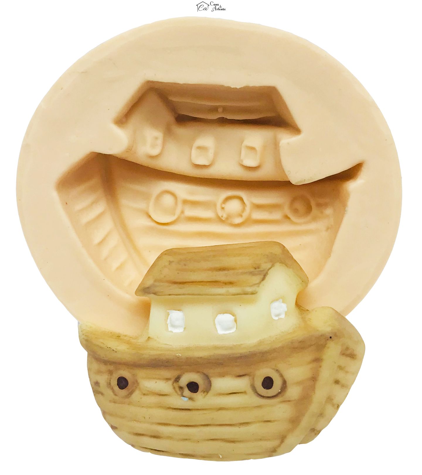 Molde de silicone - Barco