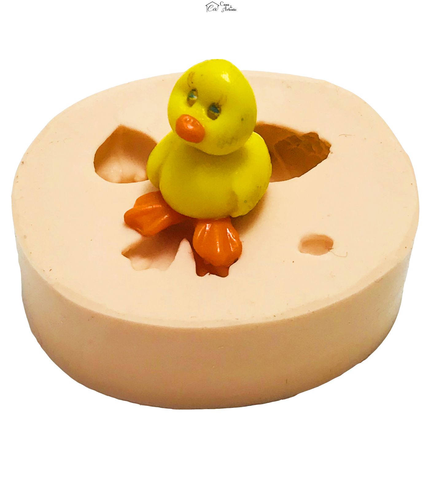 Molde de silicone - Pato