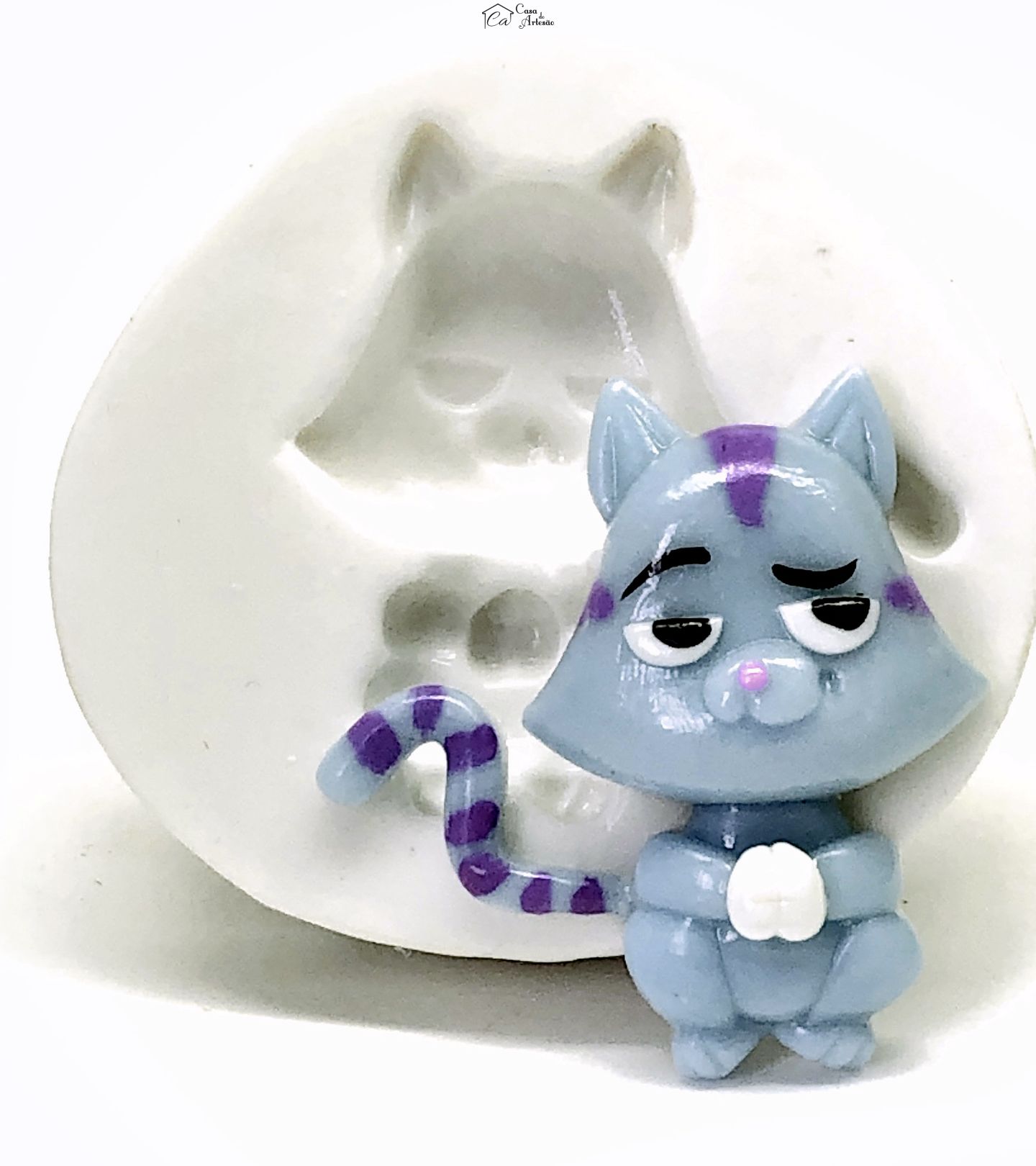 Molde de silicone - A Casa Magica da Gabby - Catrat - Grande - P1118