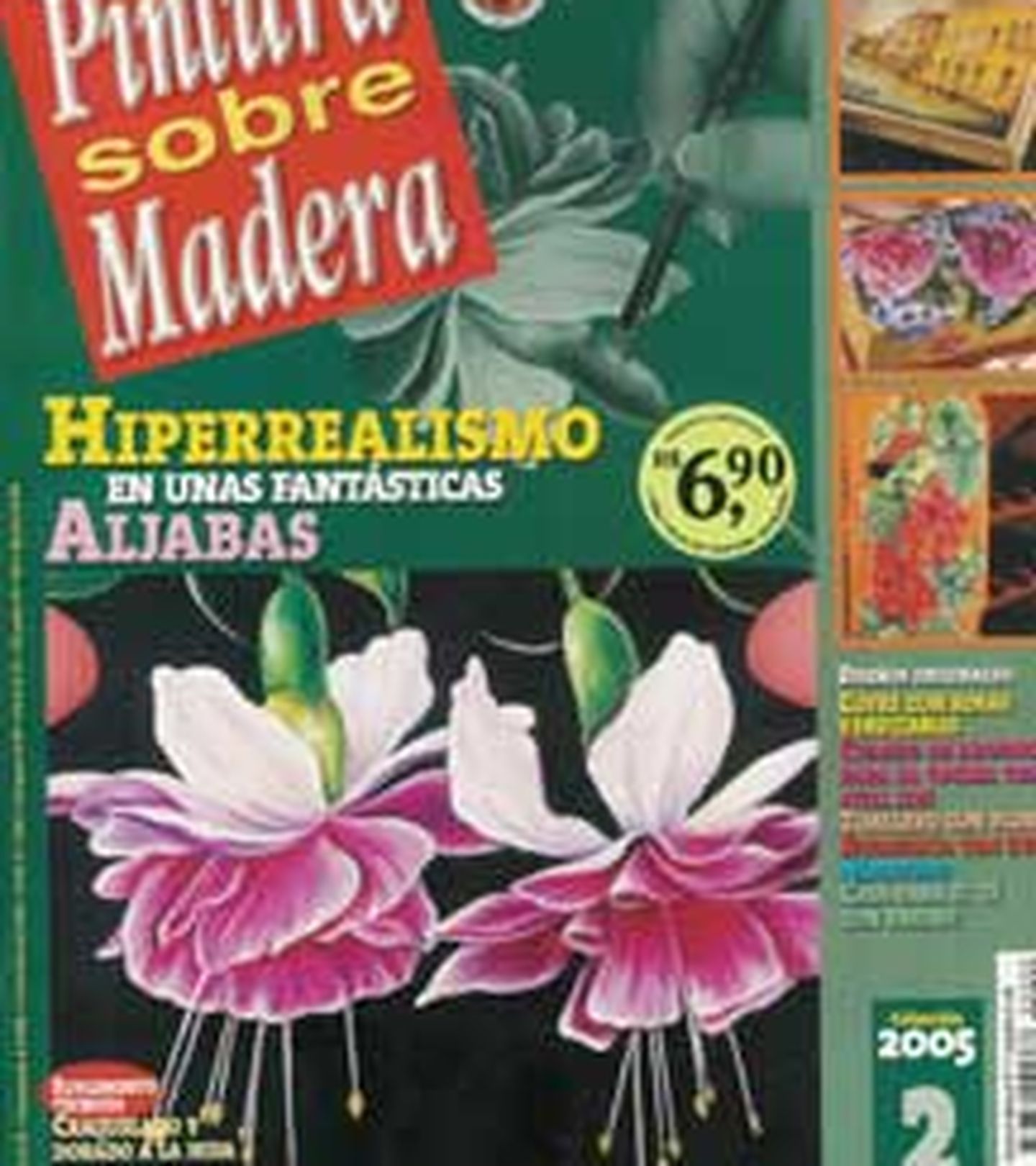 Revista - Ed.Bienvenidas - Arg - Pintura Madera - nº 02