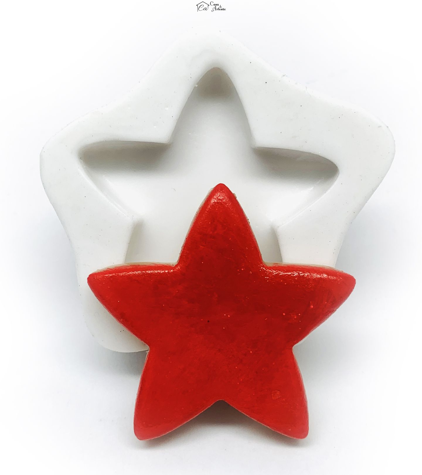 Molde de silicone - Os Aventureiros - Simbolo Vermelho - Grande - P1207