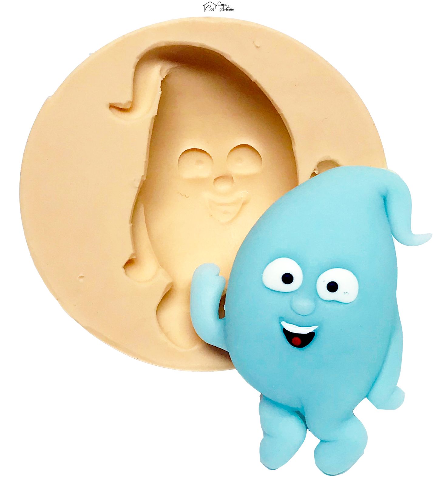 Molde de silicone - Vampirina - Demi - Grande - P570