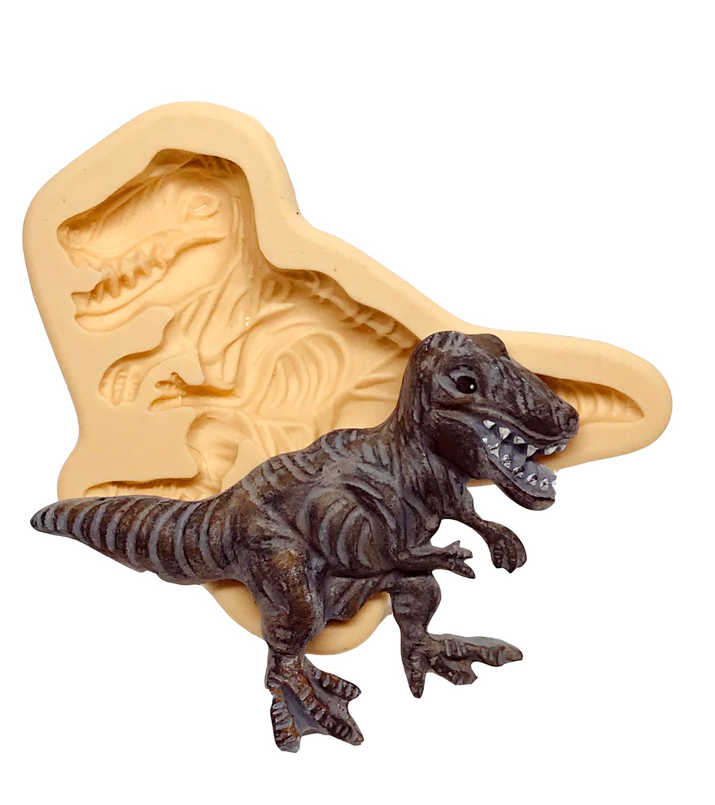 Molde de silicone - Dinossauro - Tiranossauro Rex - P592