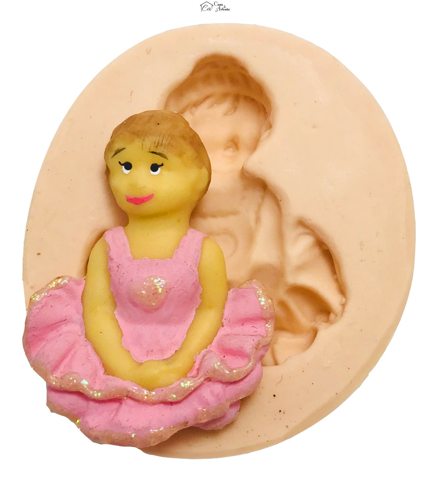 Molde de silicone - Bailarina