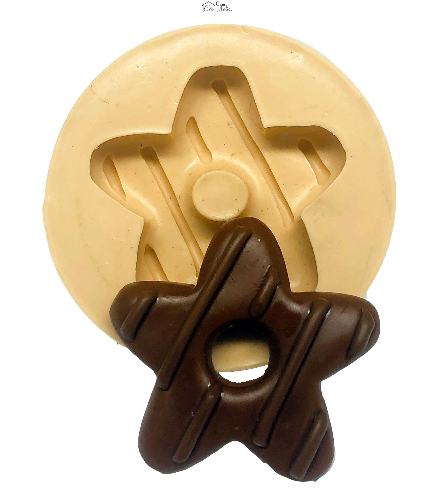 Molde de silicone - Pao de Mel - Medio - P874