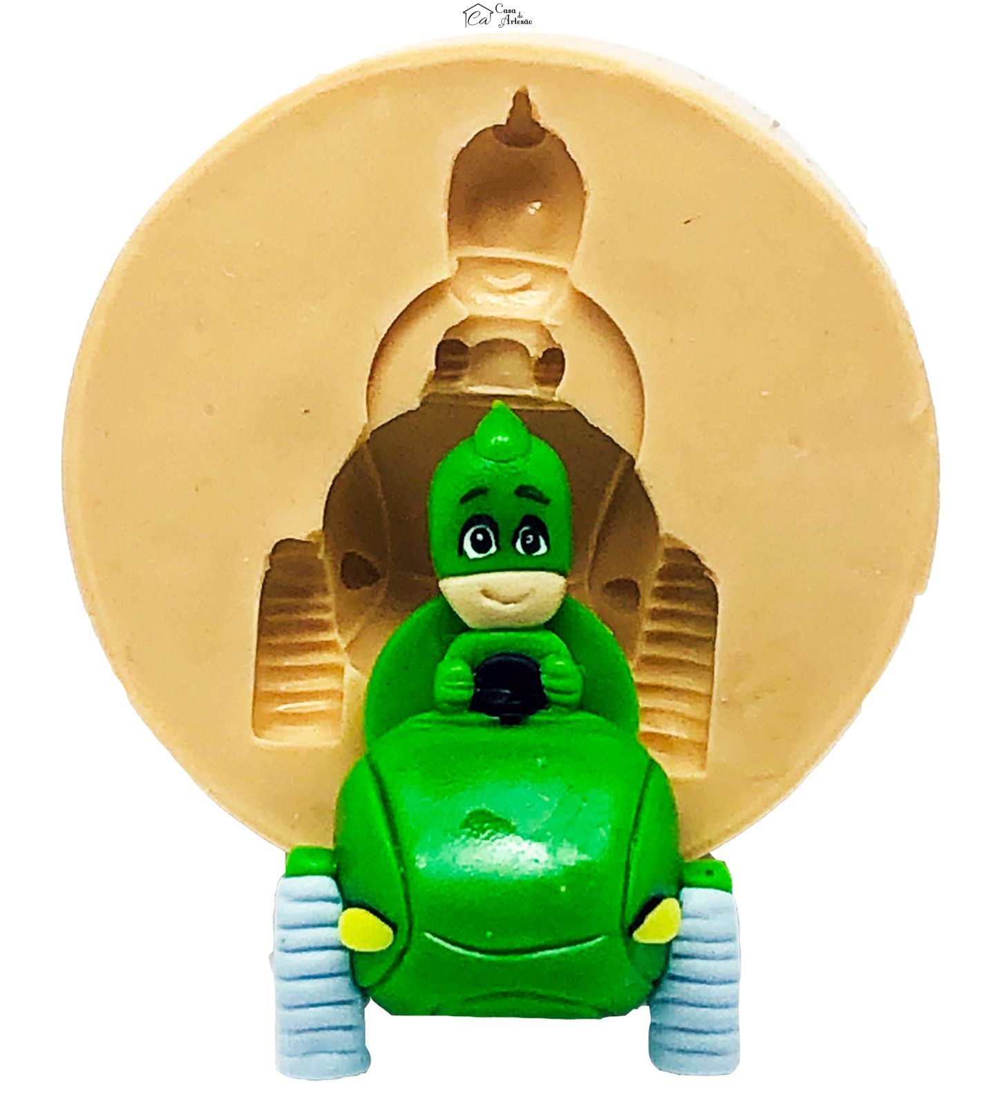 Molde de silicone - PJMasks - Lagartixo Movel - Medio - P792