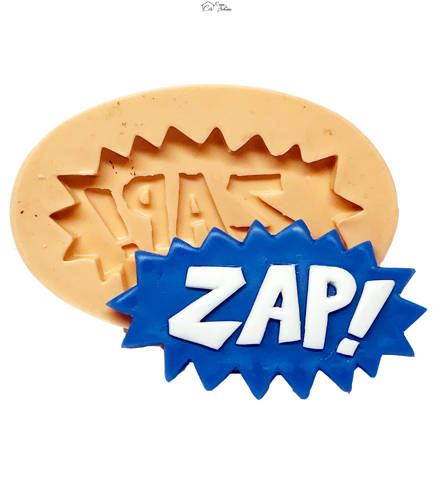 Molde de silicone - Balao - Zap! - Grande - P634