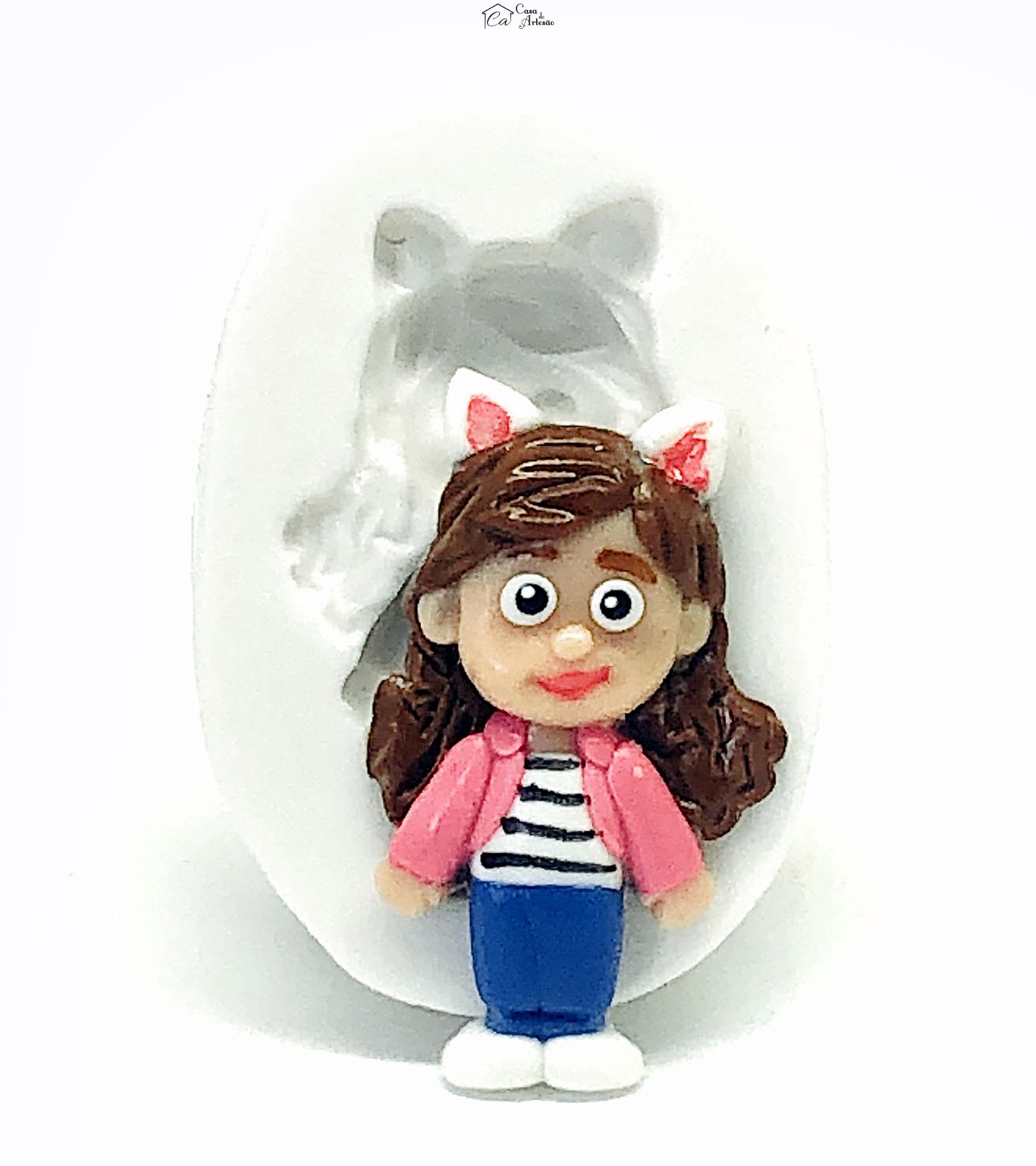 Molde de silicone - A Casa Magica da Gabby - Gabby - Pequena - P1111