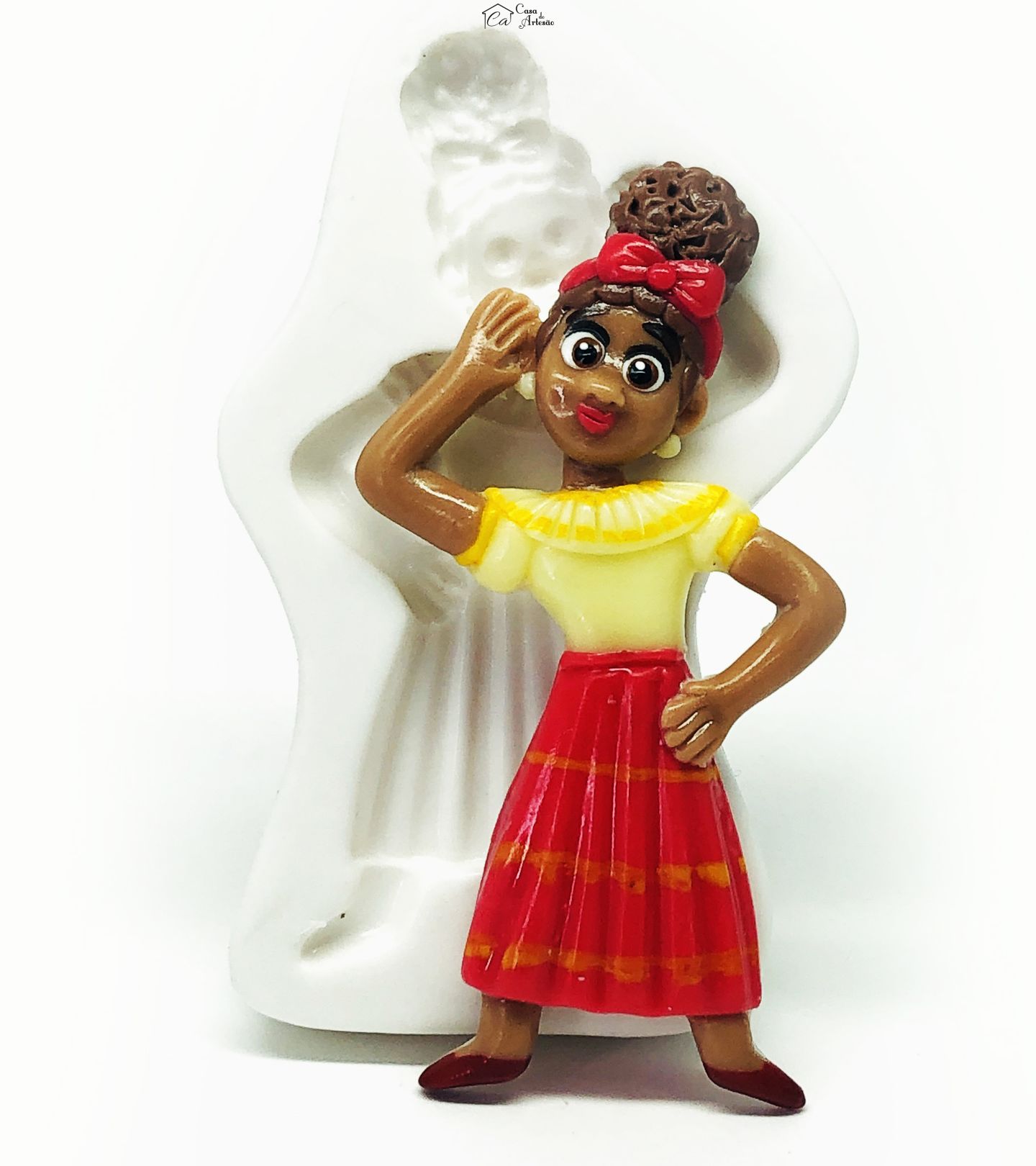 Molde de silicone - Encanto - Dolores - Grande - P1128