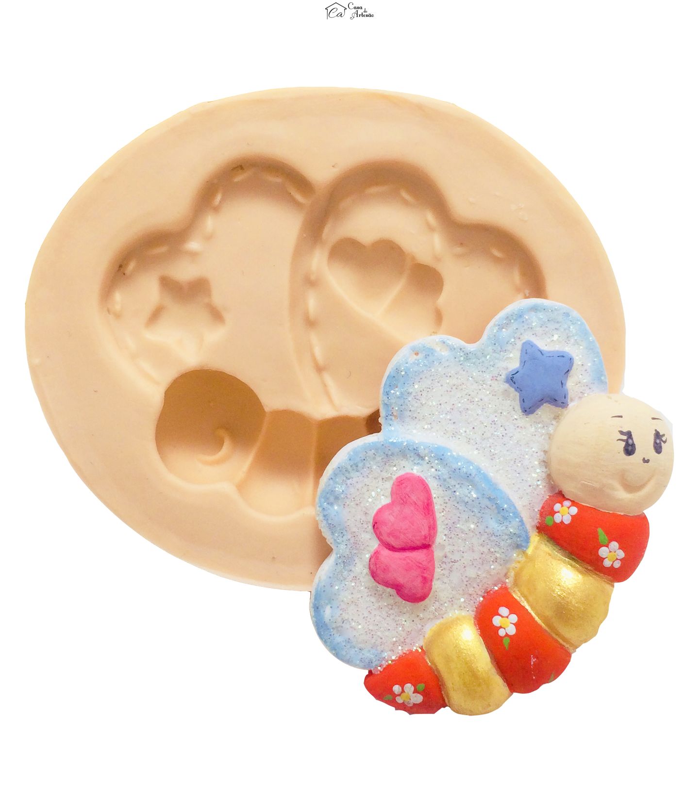 Molde de silicone - Borboleta Country I