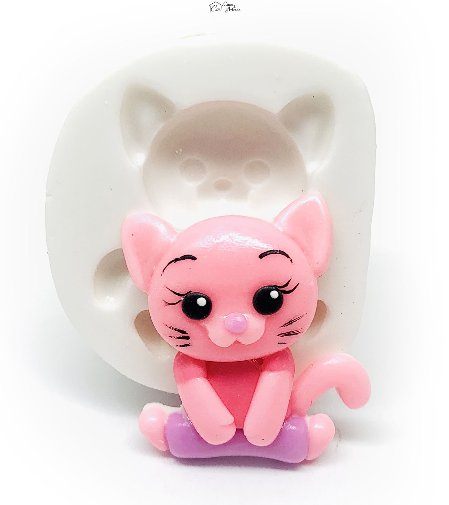 Molde de silicone - Palhaço Plim Plim - Mei Li - Media - P1216