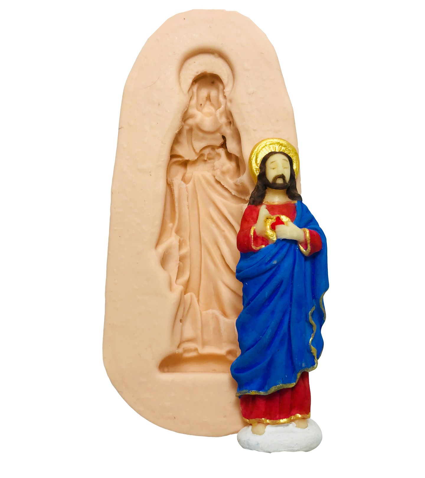 Molde de silicone - Jesus Cristo - P55
