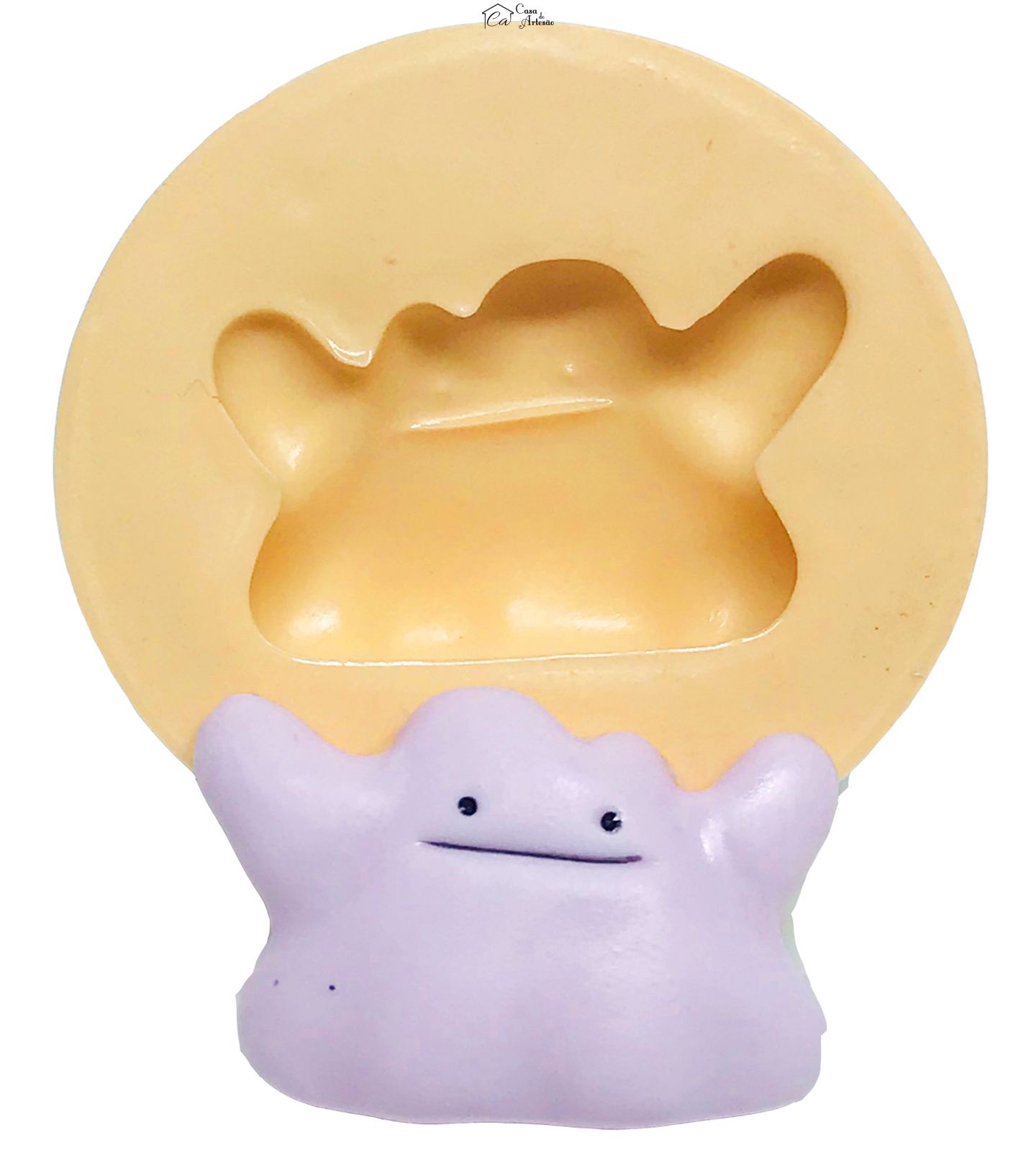 Molde de silicone - Pokemon - Ditto - Medio - P603