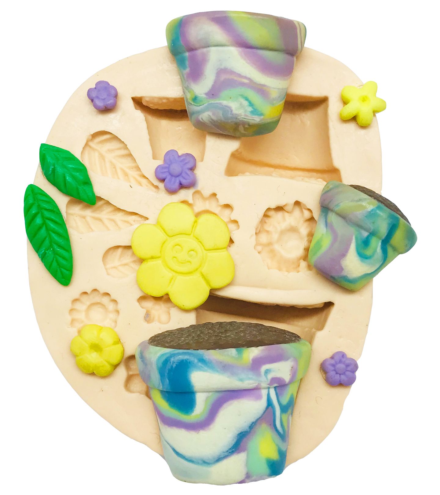 Vasos e Flores - Mod. 1 - P101