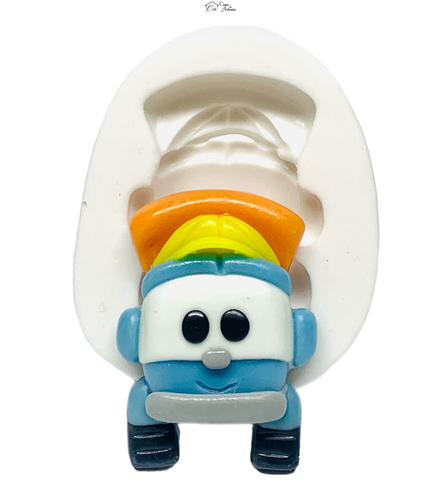 Molde de silicone - Léo o Caminhão - Medio - P1234