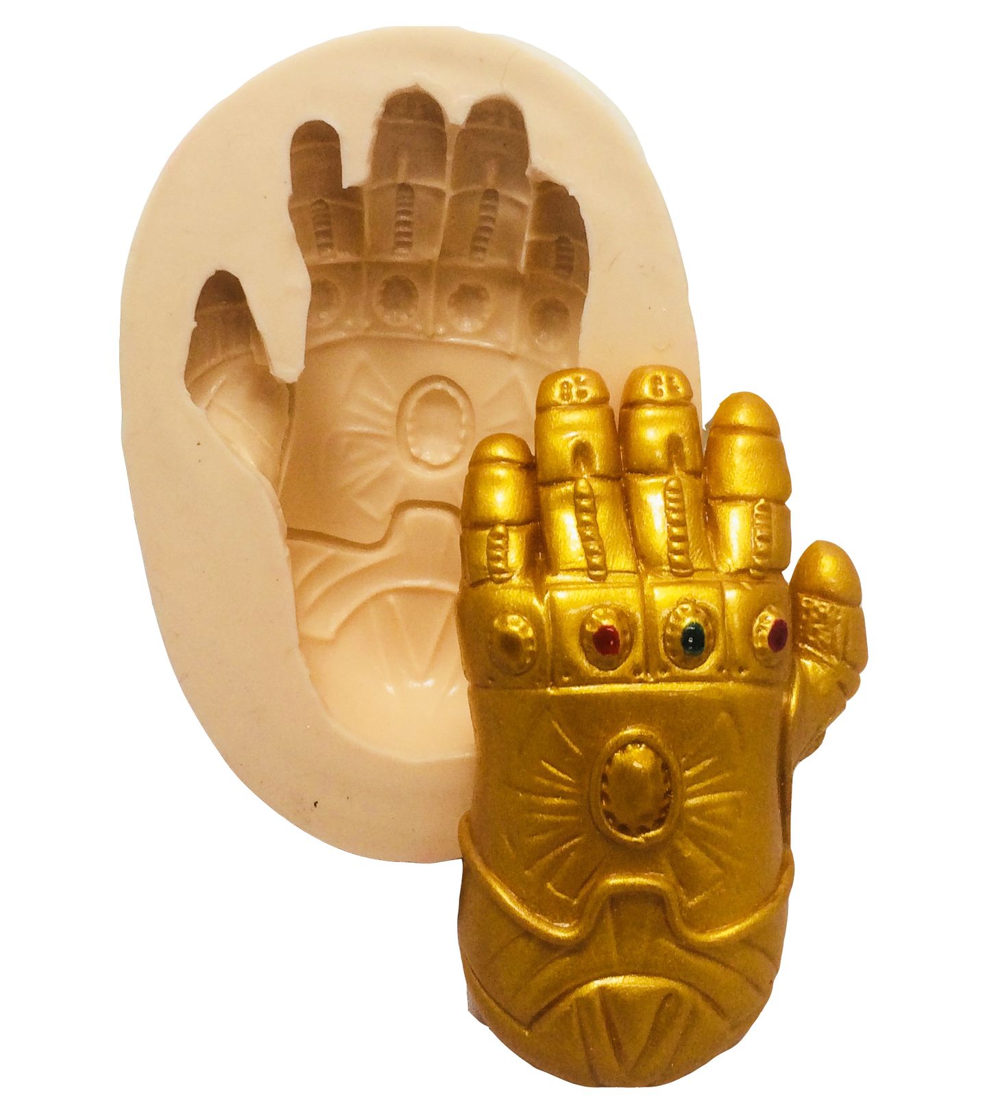 Molde de silicone - Os Vingadores - Manopla do Infinito - Grande - P382