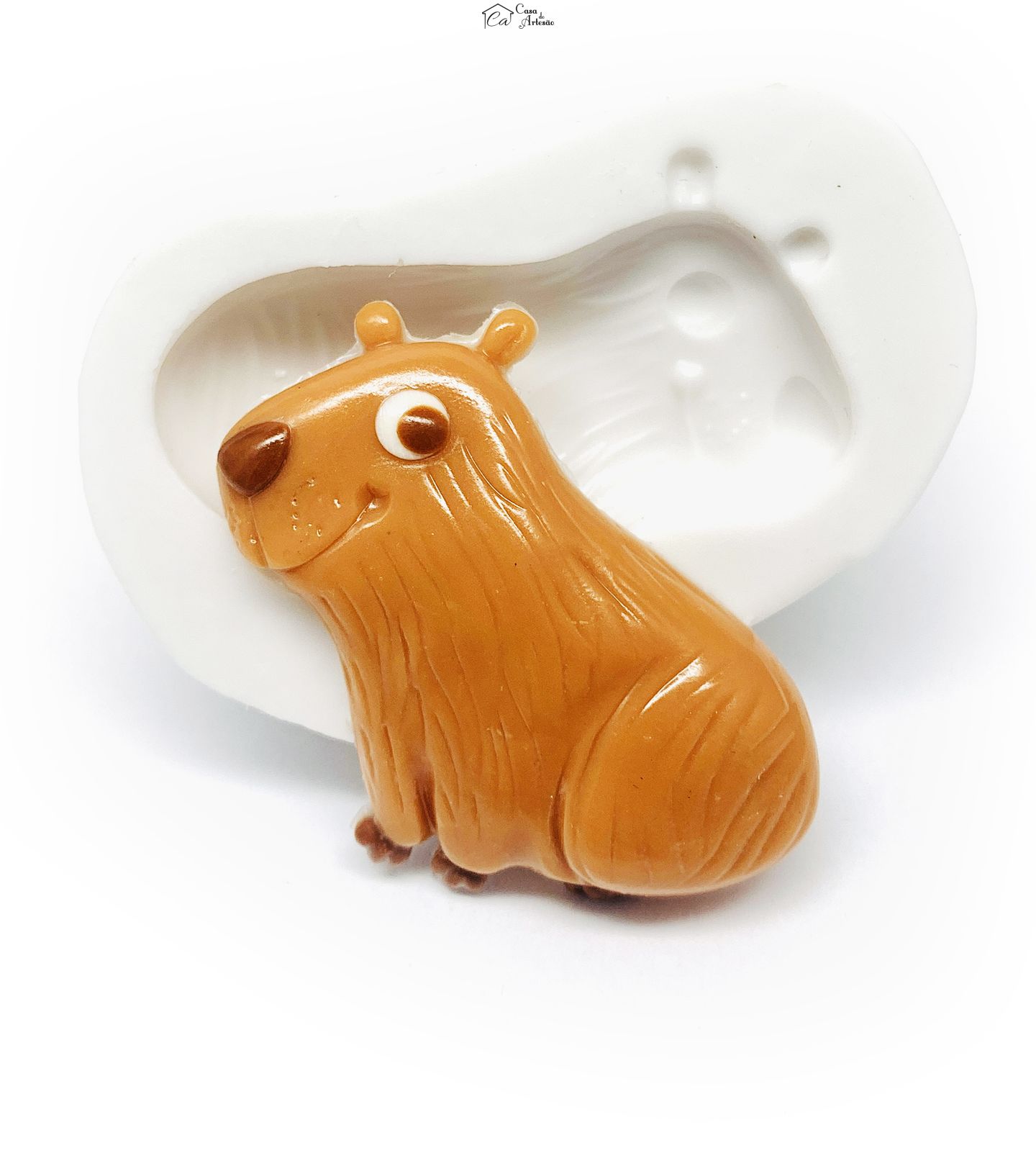 Molde de silicone - Capivara - Grande - P1178