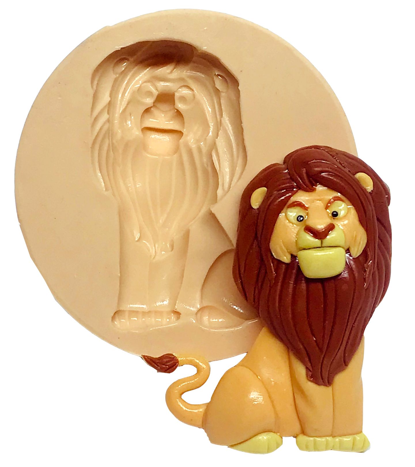 Molde de silicone - Rei Leão - Mufasa - Grande - P613