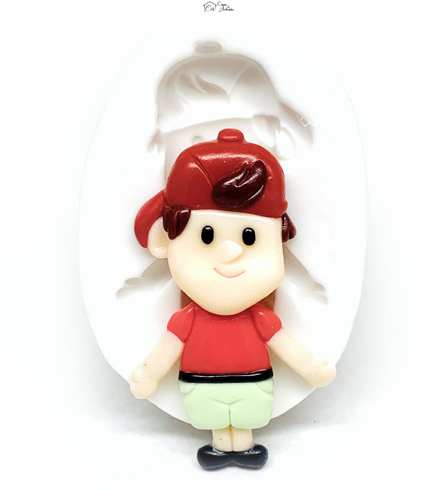 Molde de silicone - Kamalu e sua Turma - Pipo - Grande - P1167