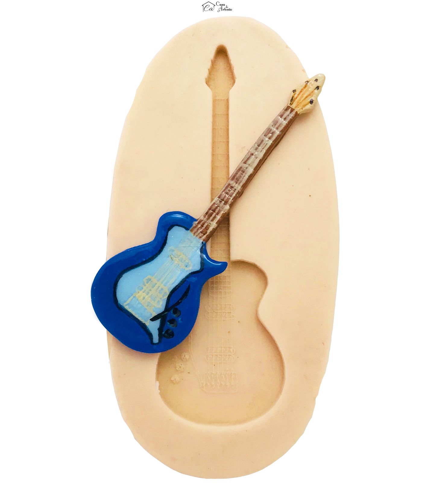 Molde de silicone - Guitarra - Mod.04 - P135