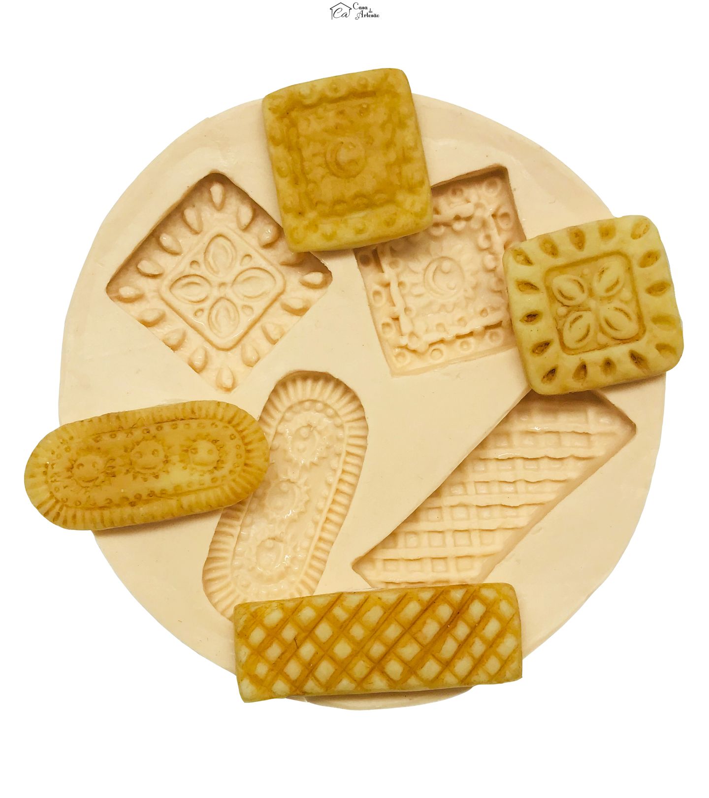 Molde de silicone - Bolachas (4)