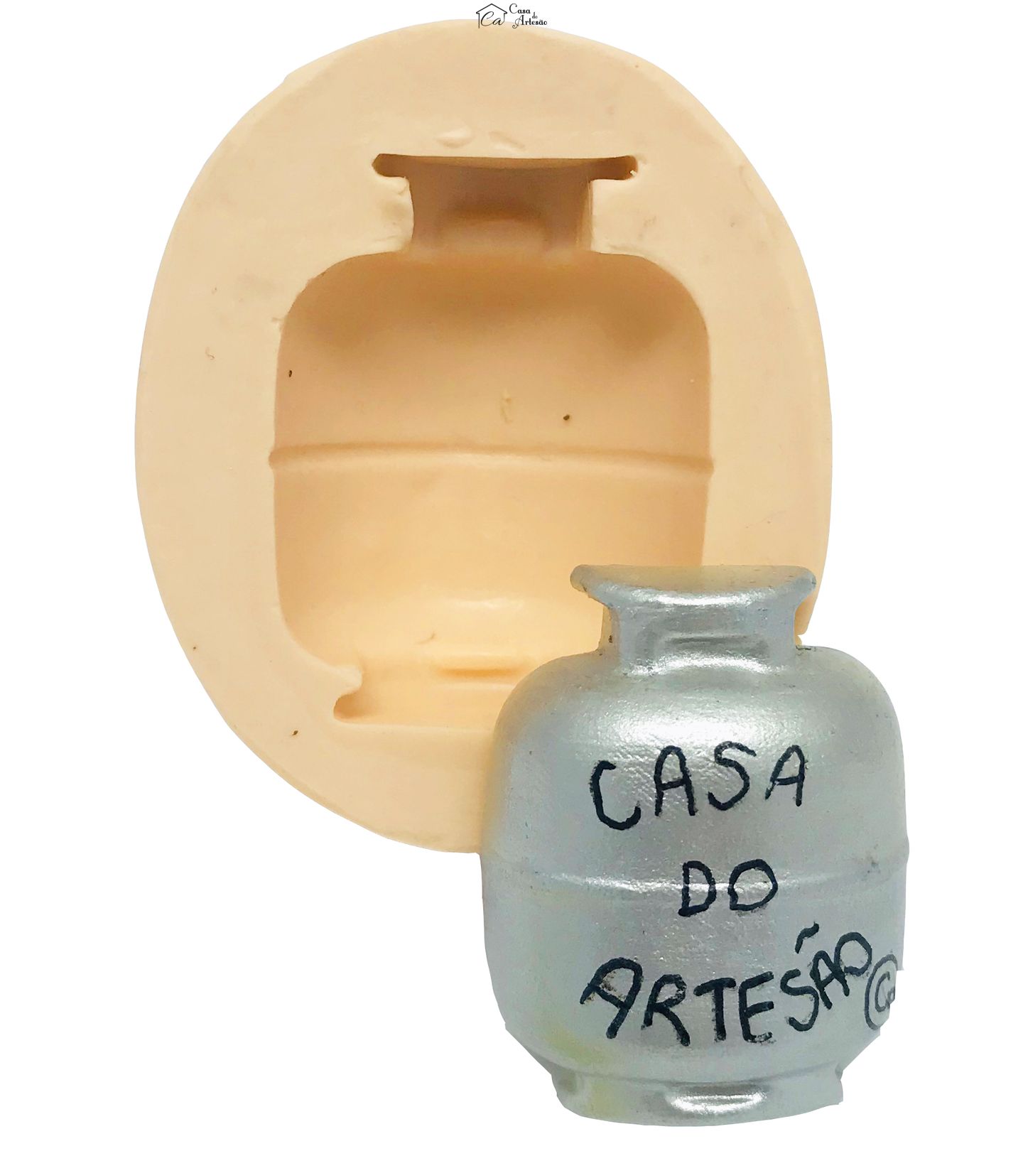 Molde de silicone - Bujão de Gas