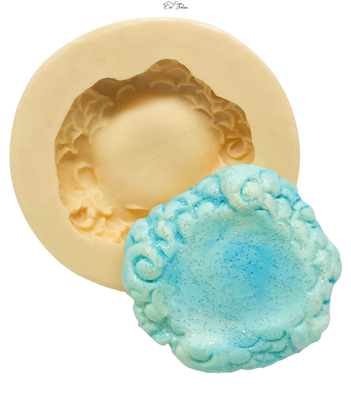 Molde de silicone - Nuvem Grande