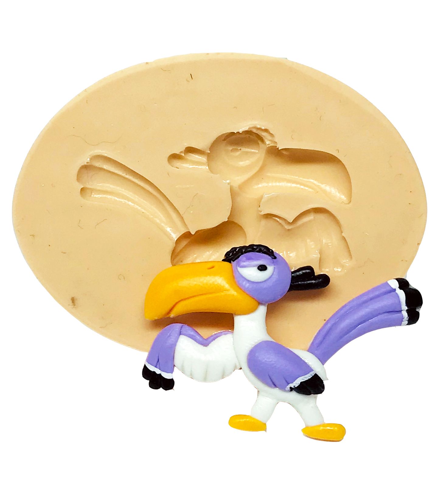 Molde de silicone - Rei Leão - Sombra Zazu - Medio - P638