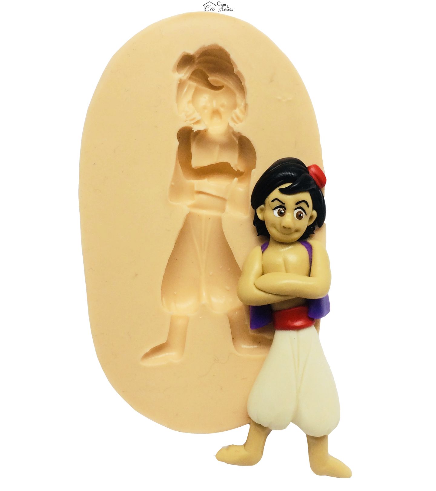 Molde de silicone - Aladim - Aladim Grande - P354