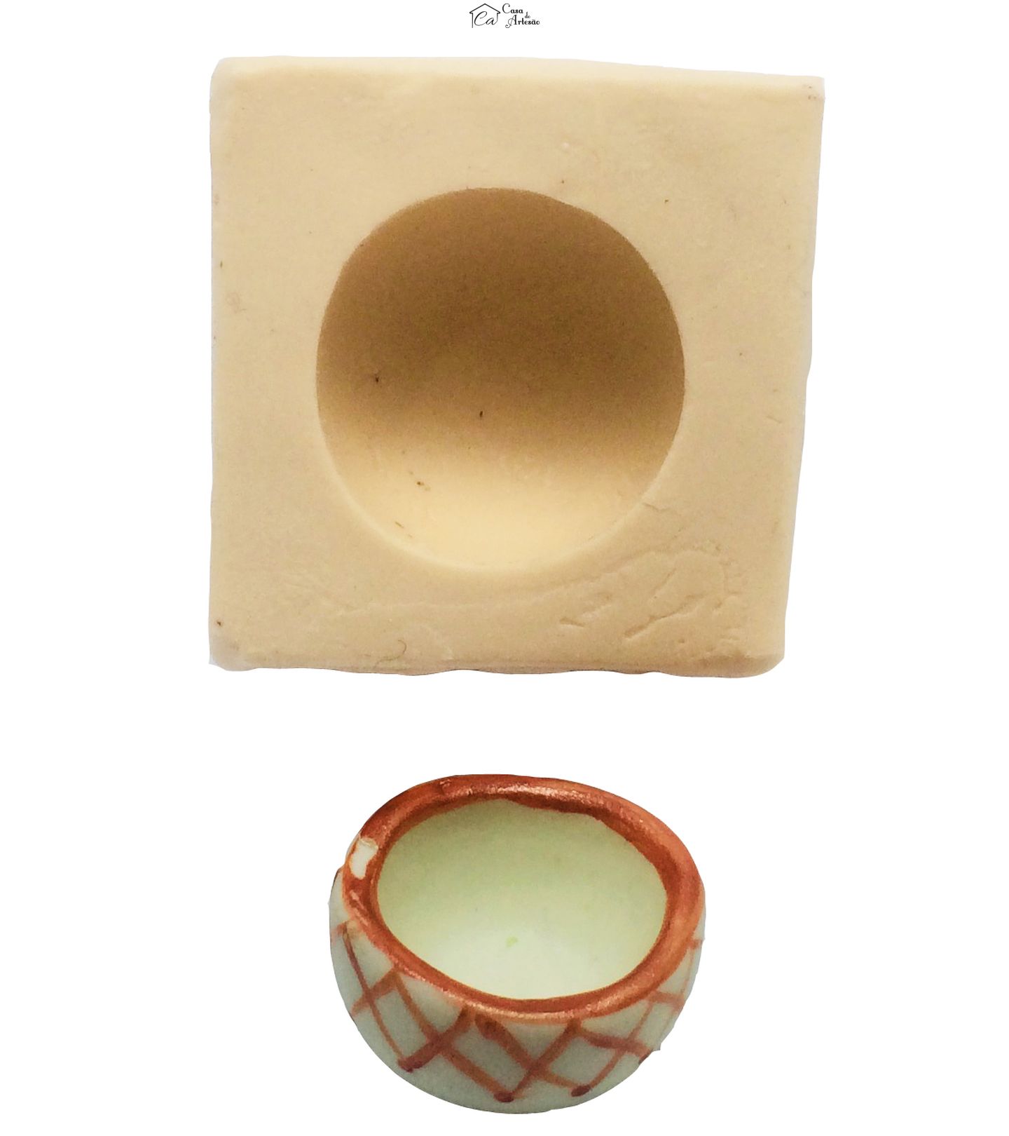 Molde de silicone - Tigela Redonda - P10