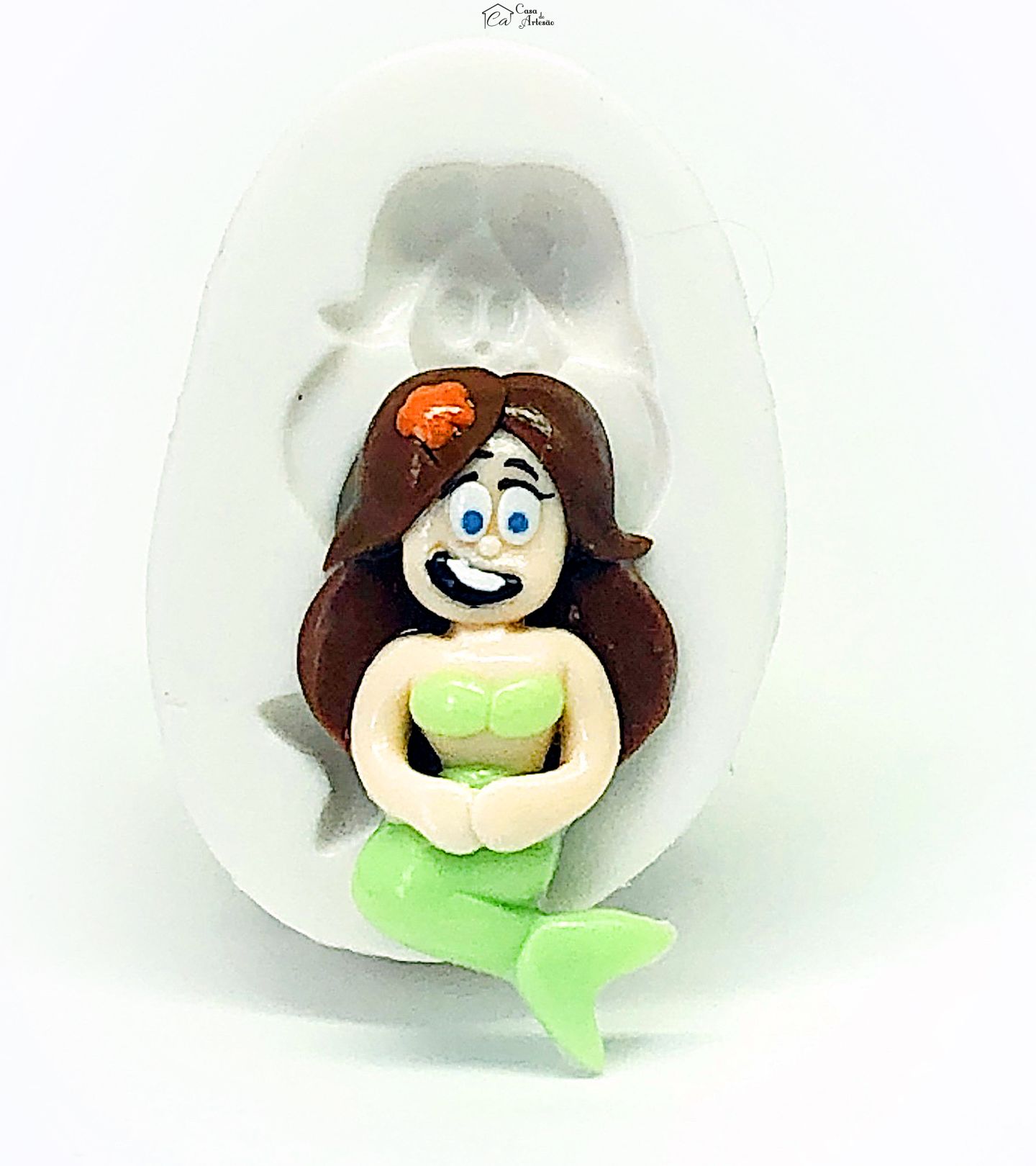 Molde de silicone - Zig E Sharko - Marina - Pequena - P1111