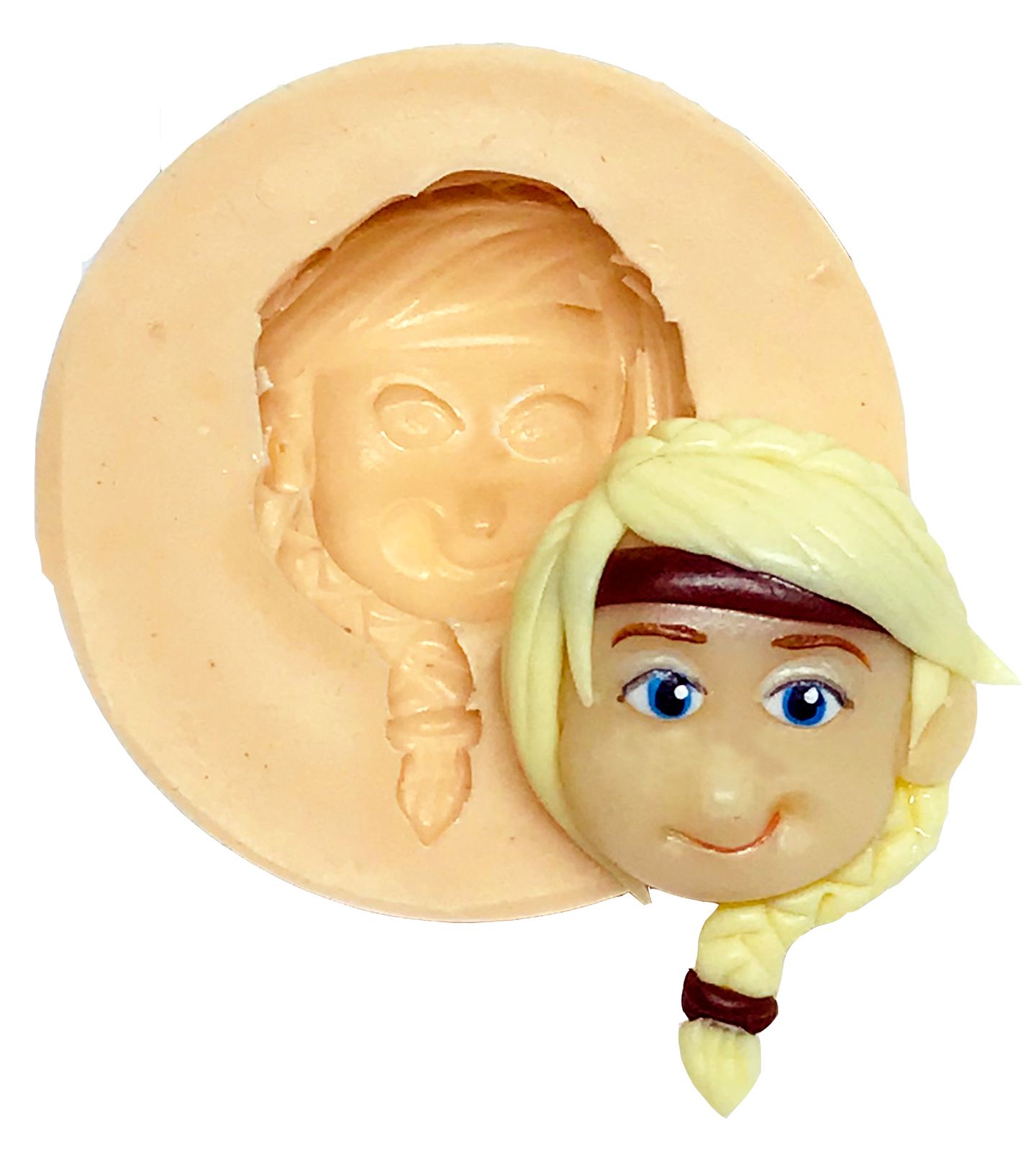 Como Treinar seu Dragão - Rosto Astrid - Pequeno -  P578