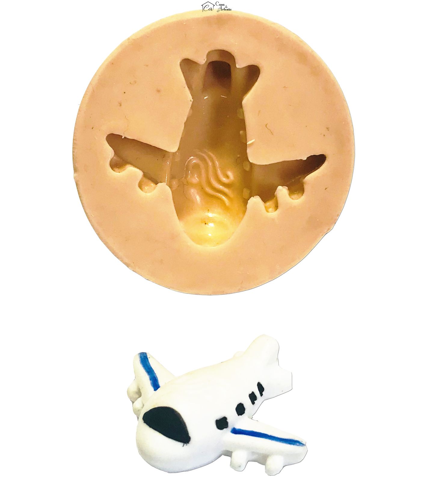 Molde de silicone - Avião - P510