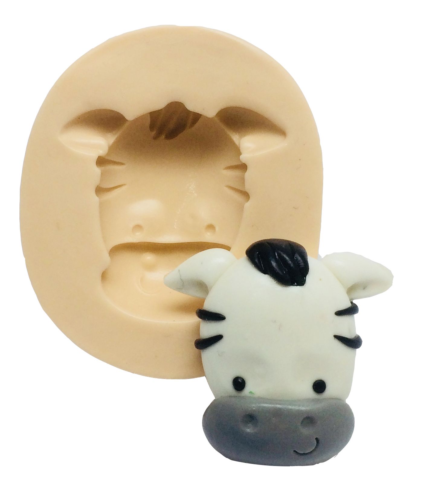 Safari - Rosto Zebra Grande - P303